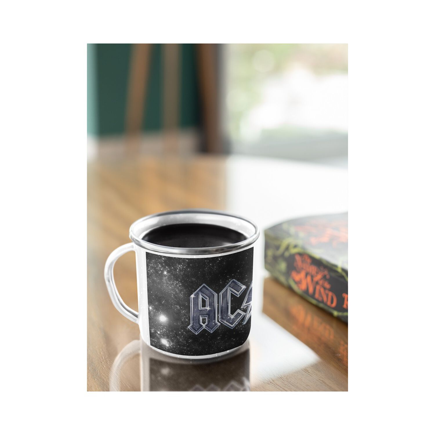 Taza Enlozada Lechera Ac Dc Bandas De Rock image number 1.0