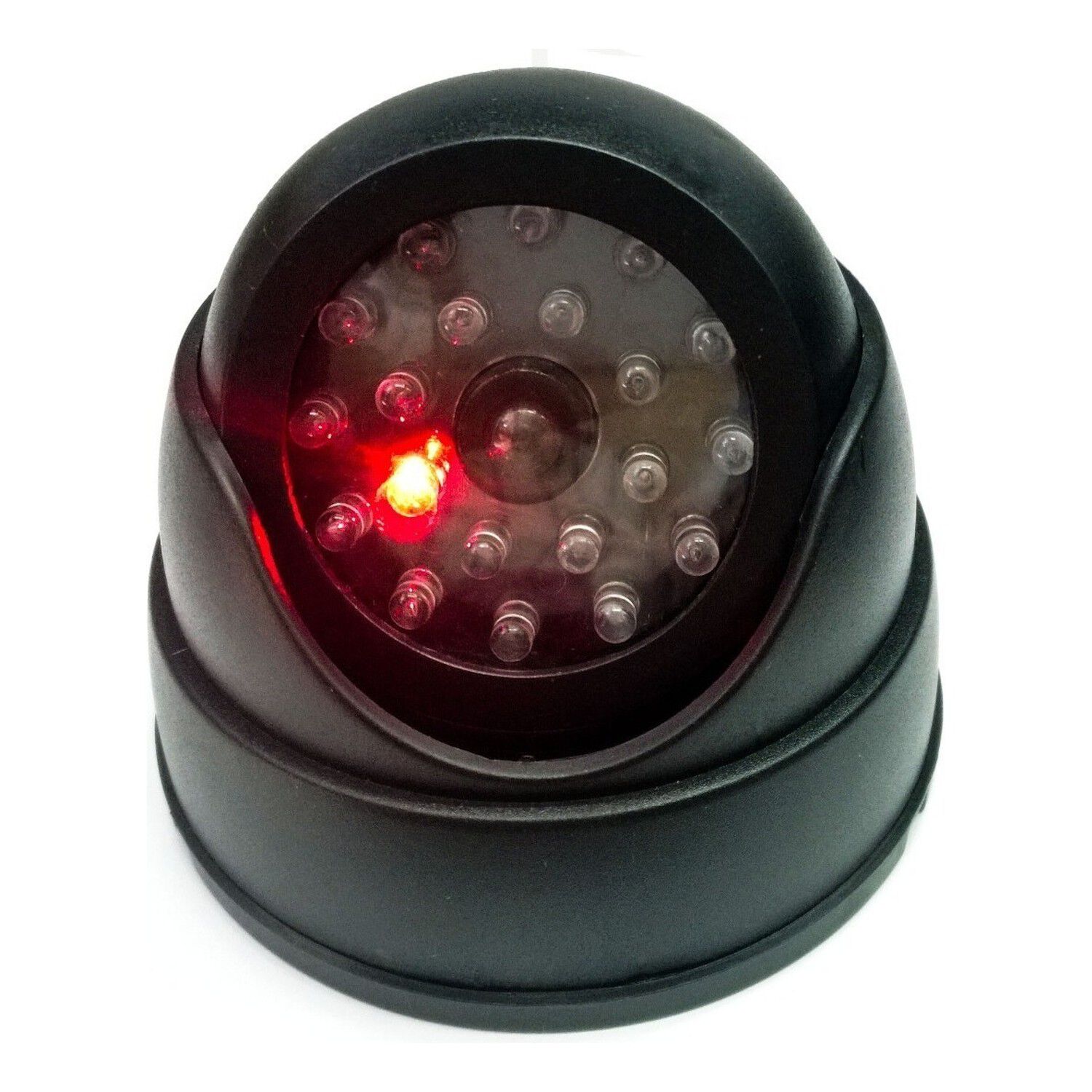 Pack 4 C&aacute;mara Vigilancia Falsa Con Luz Led Intermitente image number 2.0