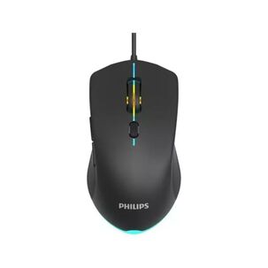 Mouse Gamer Usb 6 Botones Negro Spk9404 G404 Philips