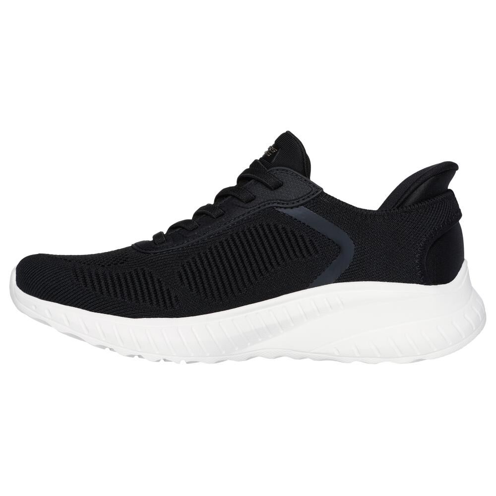 Zapatilla Urbana Mujer Skechers Bobs Squad Chaos Negro image number 2.0