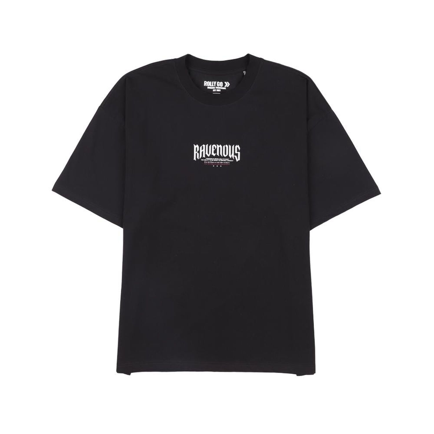 Polera Oversize Manga Corta Cuello Redondo Hombre Rolly Go image number 0.0