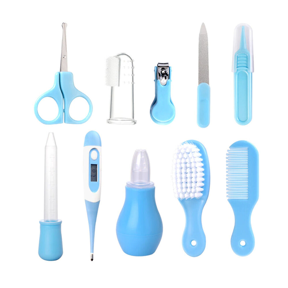 Set Cuidados Bebe 10 En 1 Manicure Peine Termometro Medicina image number 0.0