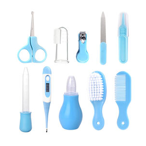 Set Cuidados Bebe 10 En 1 Manicure Peine Termometro Medicina