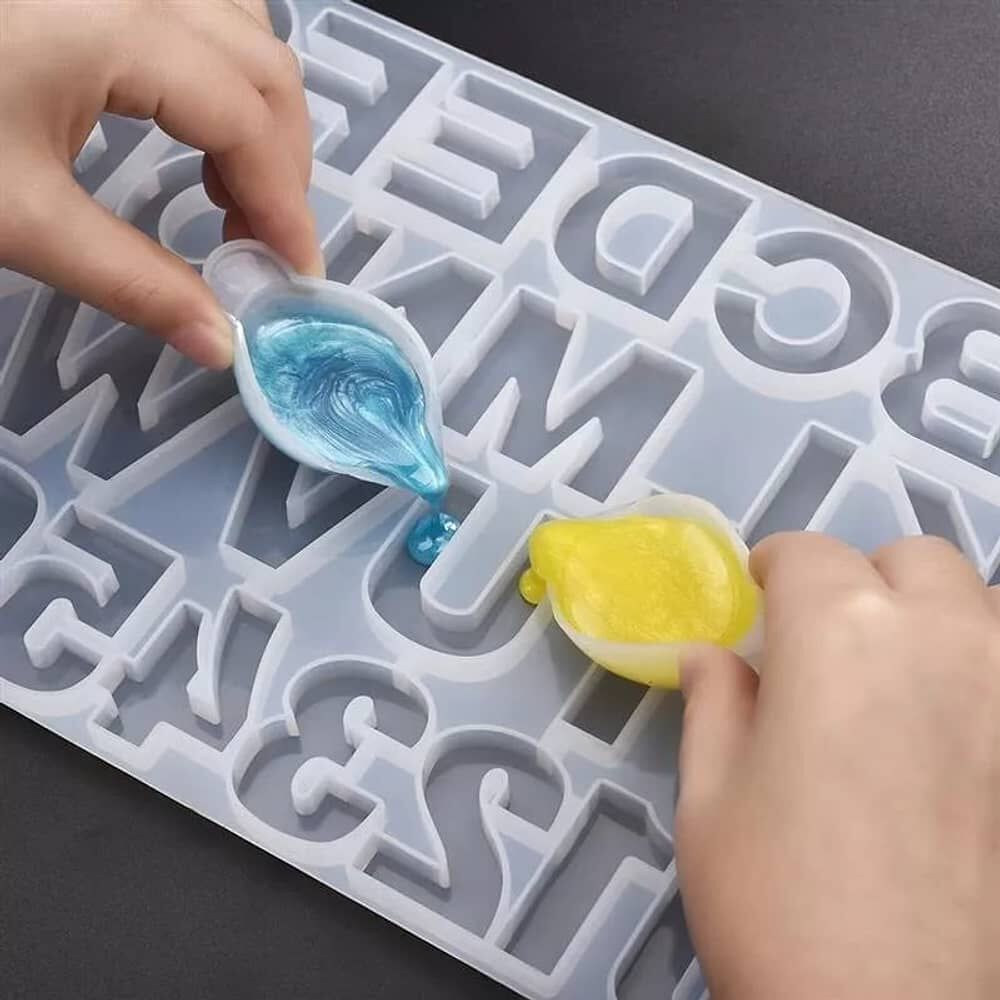 Molde De Silicona Letras Reposteria 36 Agujeros image number 4.0