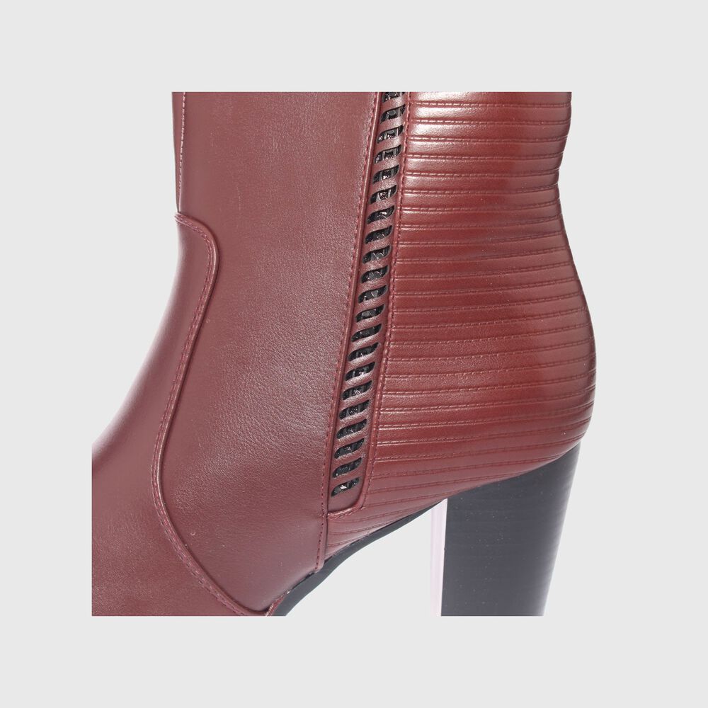 Bot&iacute;n Taco Burdeo Carbin Art. 5z1501burgundy image number 4.0