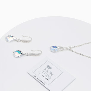 Conjunto Milan Cristales Genuinos Aurora Boreal