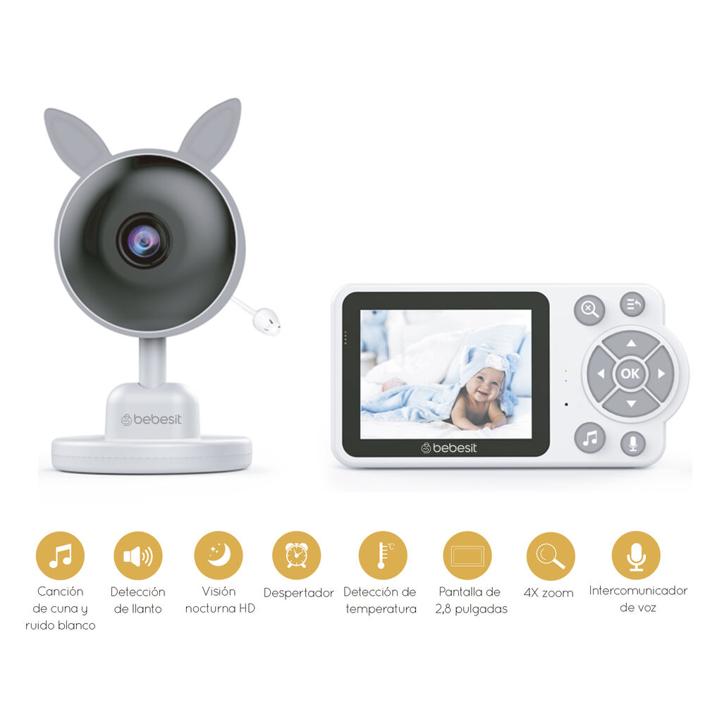 Monitor Camara Smartguard 2.0 4x Zoom Con Ruido Blanco image number 6.0