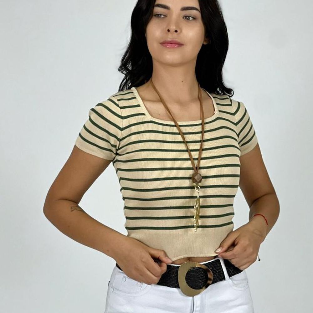 Polera Top De Líneas image number 7.0
