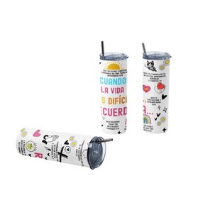 Termo Botella T&eacute;rmica Cristiano Con Vers&iacute;culos B&iacute;blicos Evang&eacute;lico