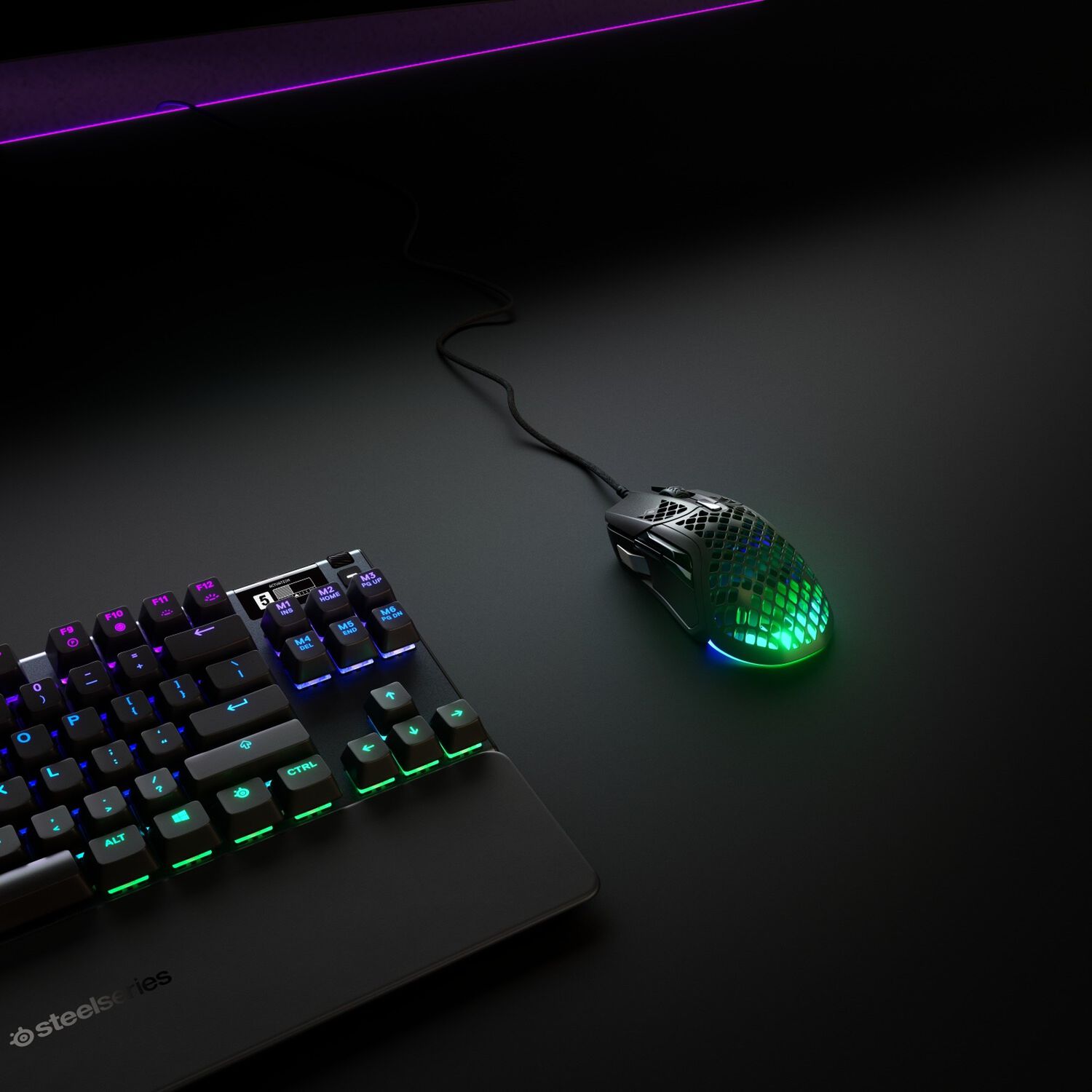 Mouse Gamer Steelseries Aerox 5 Wireless 18000 Dpi Negro image number 3.0