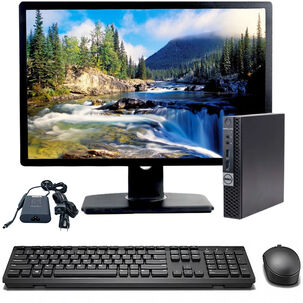 Kit Monitor 24 Pulgadas + Micro Cpu Dell 3040 Core I5 - 8gb Ram - 256gb Ssd