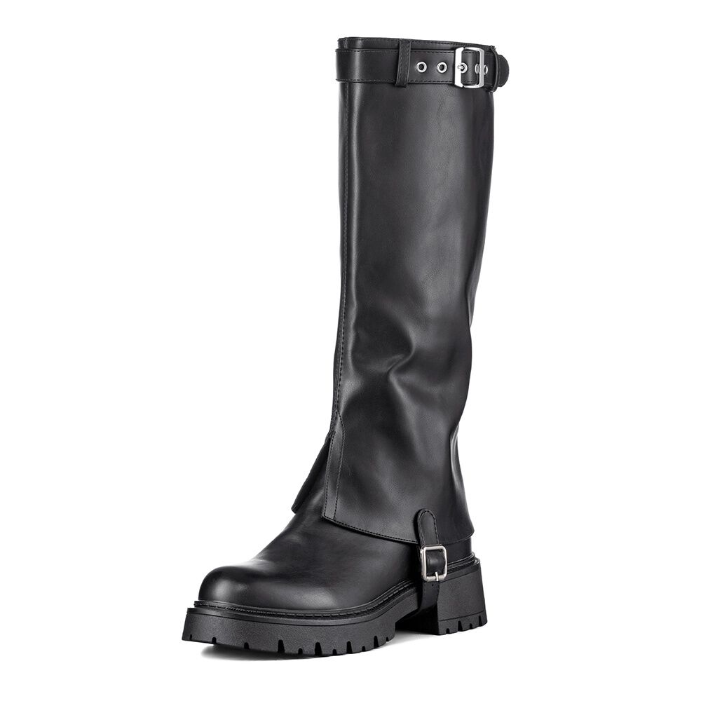 Bota Larga Mujer Eco Cuero De Moda Desmontable Weide Czy616 image number 2.0