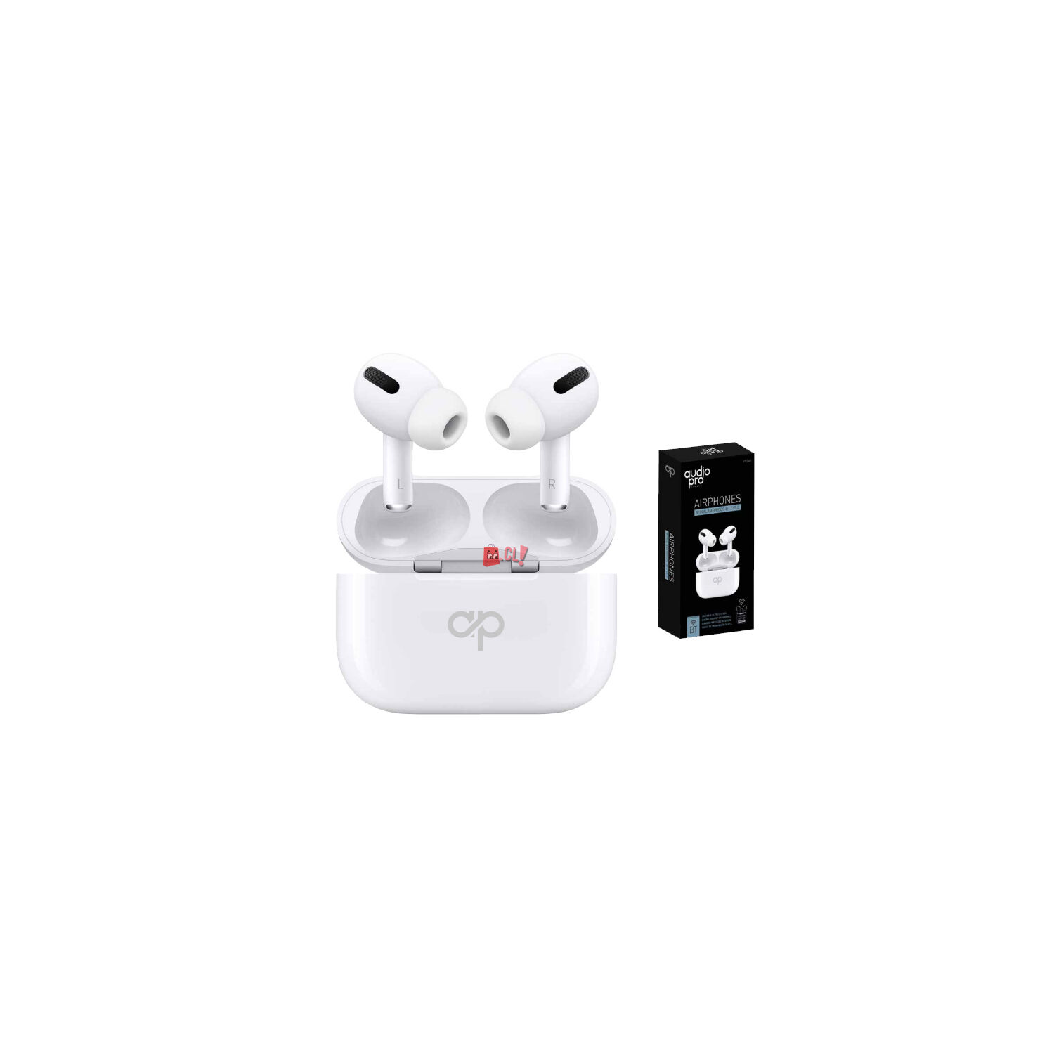 Aud&iacute;fonos Airphones Bluetooth V5 + Edr Color Blanco - Ps image number 1.0
