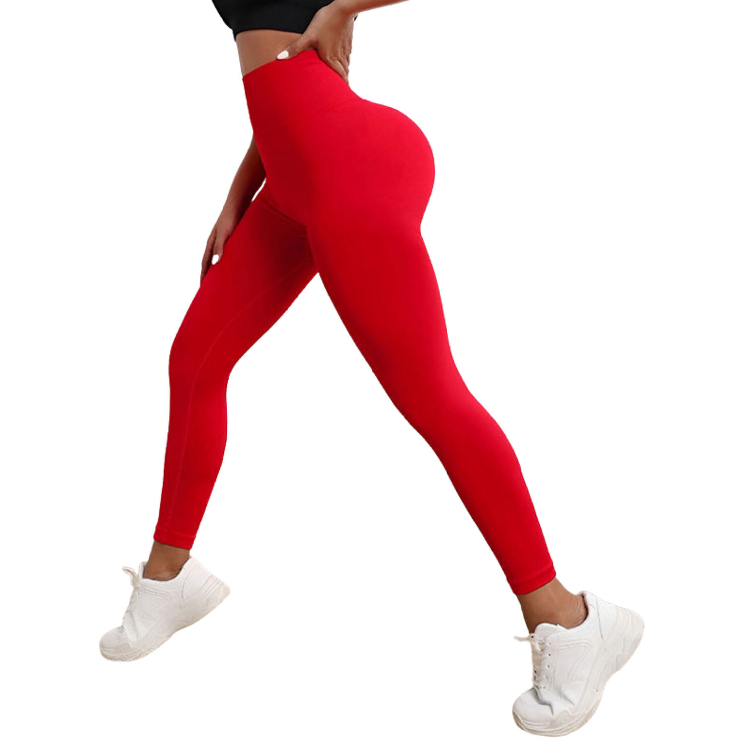 Calzas Leggings Push Up Alta Sukha Rojo image number 0.0