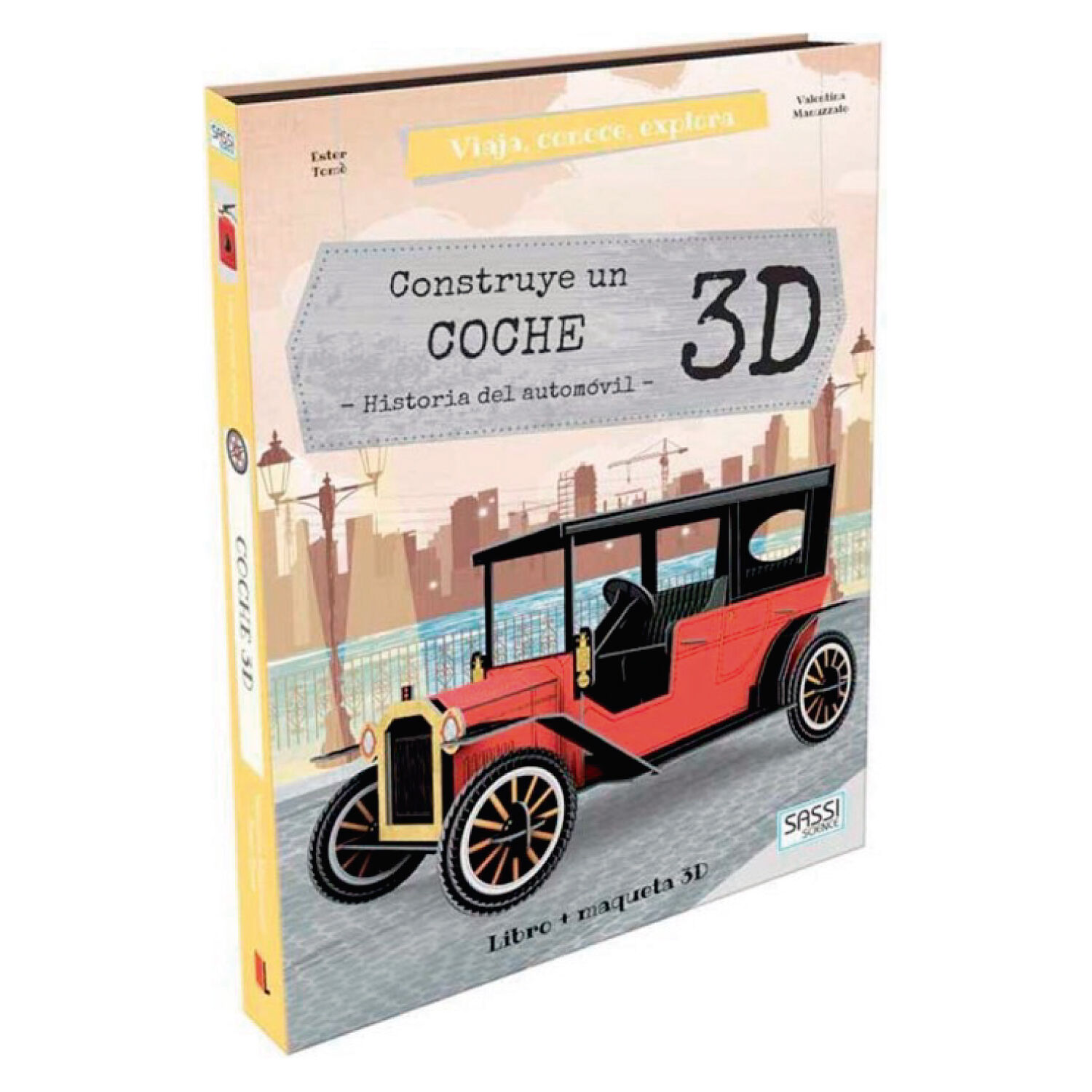 Libro Mas Maqueta Construye Un Coche 3d image number 0.0