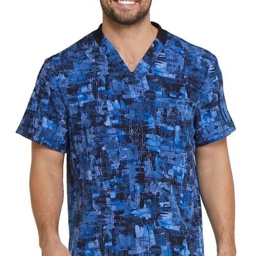 Polera Clinica Estampado Dickies Hombre Royal Blue image number 0.0