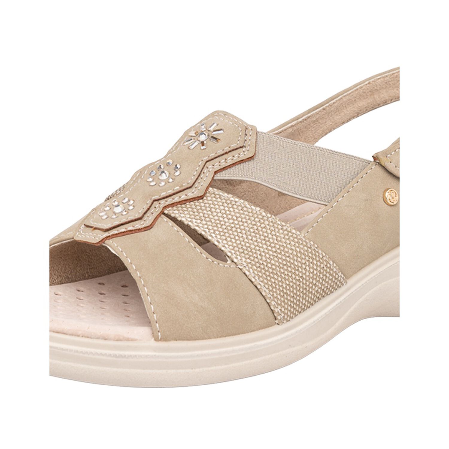Sandalia Emer Beige Passer image number 3.0