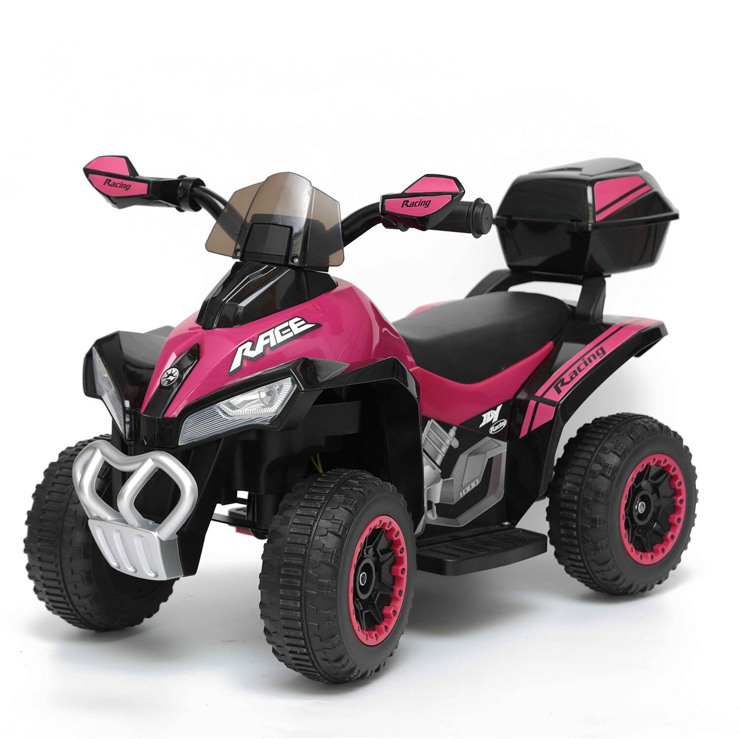 Cuatrimoto A Bater&iacute;a Quad Lx Rosa Bebesit image number 0.0