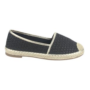 Alpargatas Chalada Mujer Poetto-1 Negro Casual