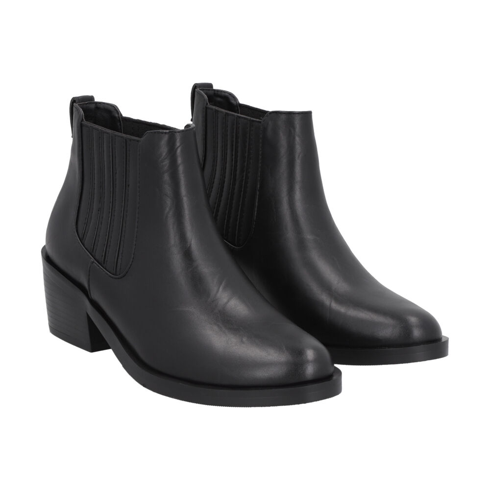 Botin Casual Mujer Negro Aura Police image number 4.0