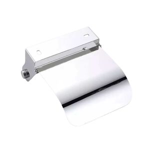 Soporte Papel Higi&eacute;nico Ba&ntilde;o Acero Inoxidable 13x14x4,5 Cm Plateado