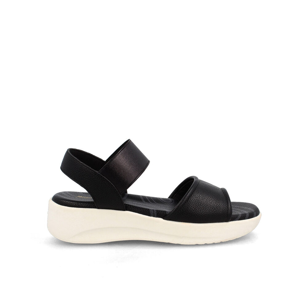 Sandalia Mujer Bata Lily Negro image number 0.0