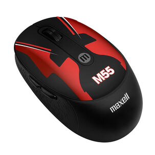 Mouse Inal&aacute;mbrico Maxell Dise&ntilde;o Race 4000dpi Usb/usb-c M55