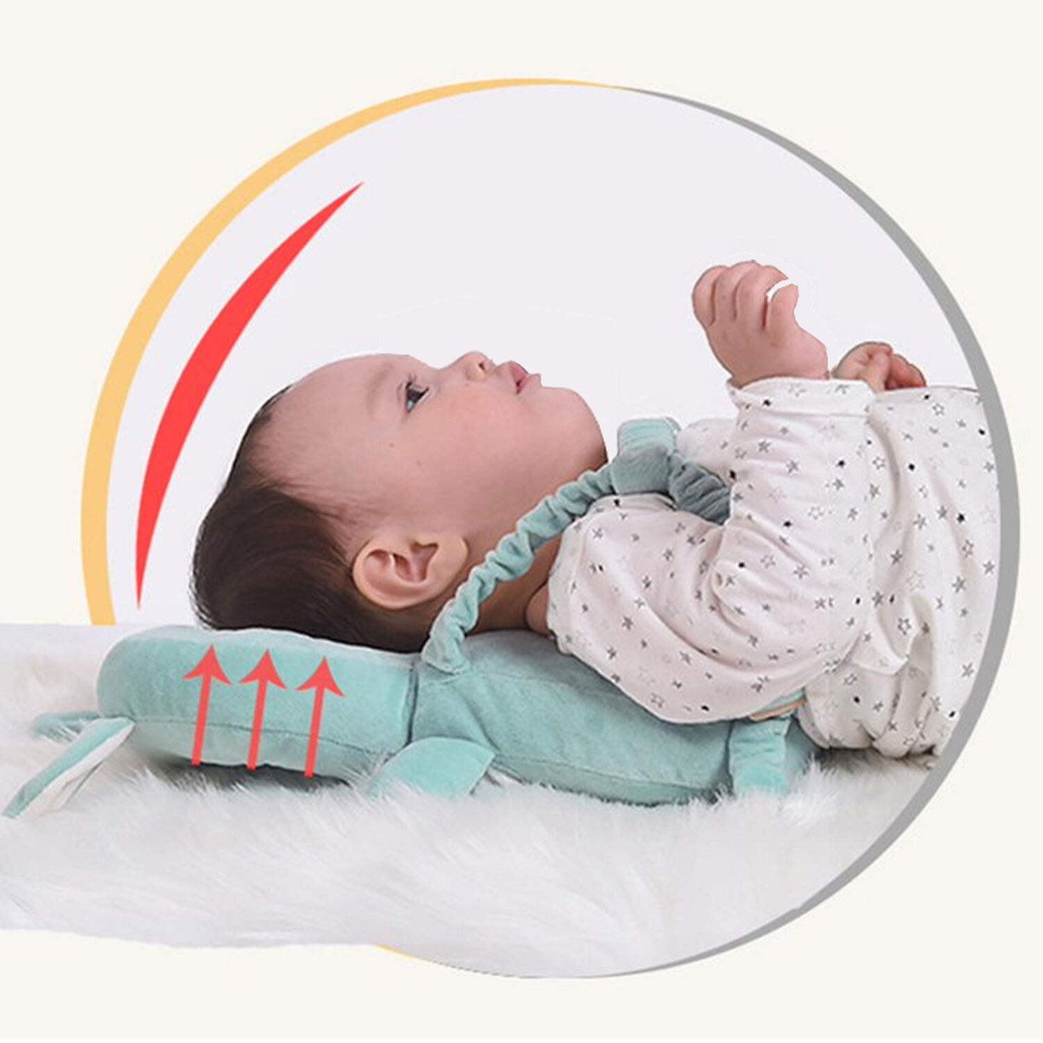 Protectora Antigolpes Mochila Para Cabeza Seguridad Bebes image number 4.0