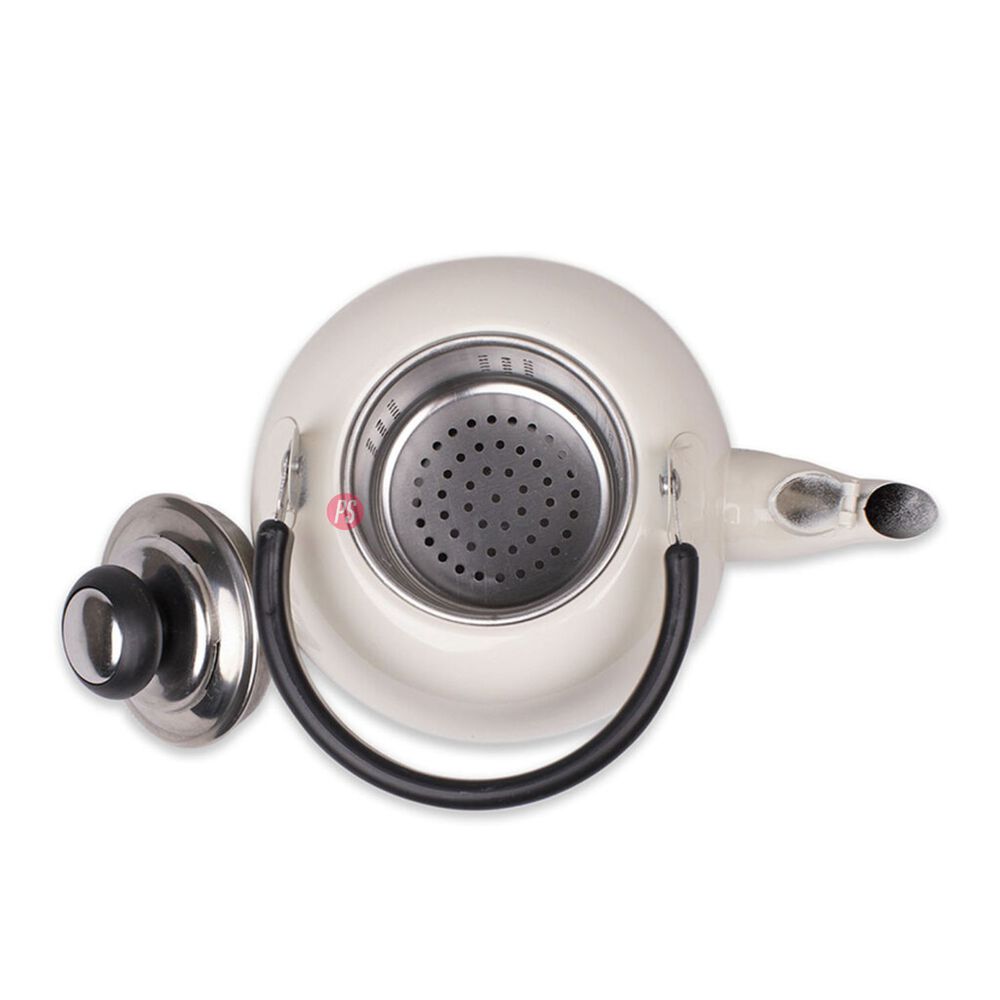 Tetera De Acero Inoxidable 800ml Color Marfil - Ps image number 2.0