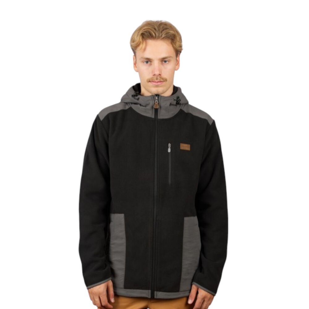 Chaqueta Polar Journey V2 Negro Hombre Falcone image number 1.0