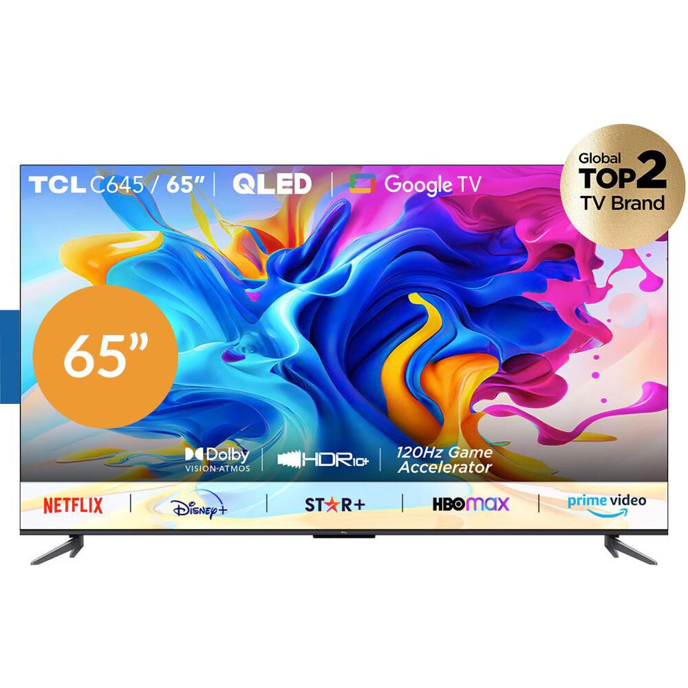 Qled 65" TCL 65C645 / Ultra HD 4K / Smart TV image number 0.0