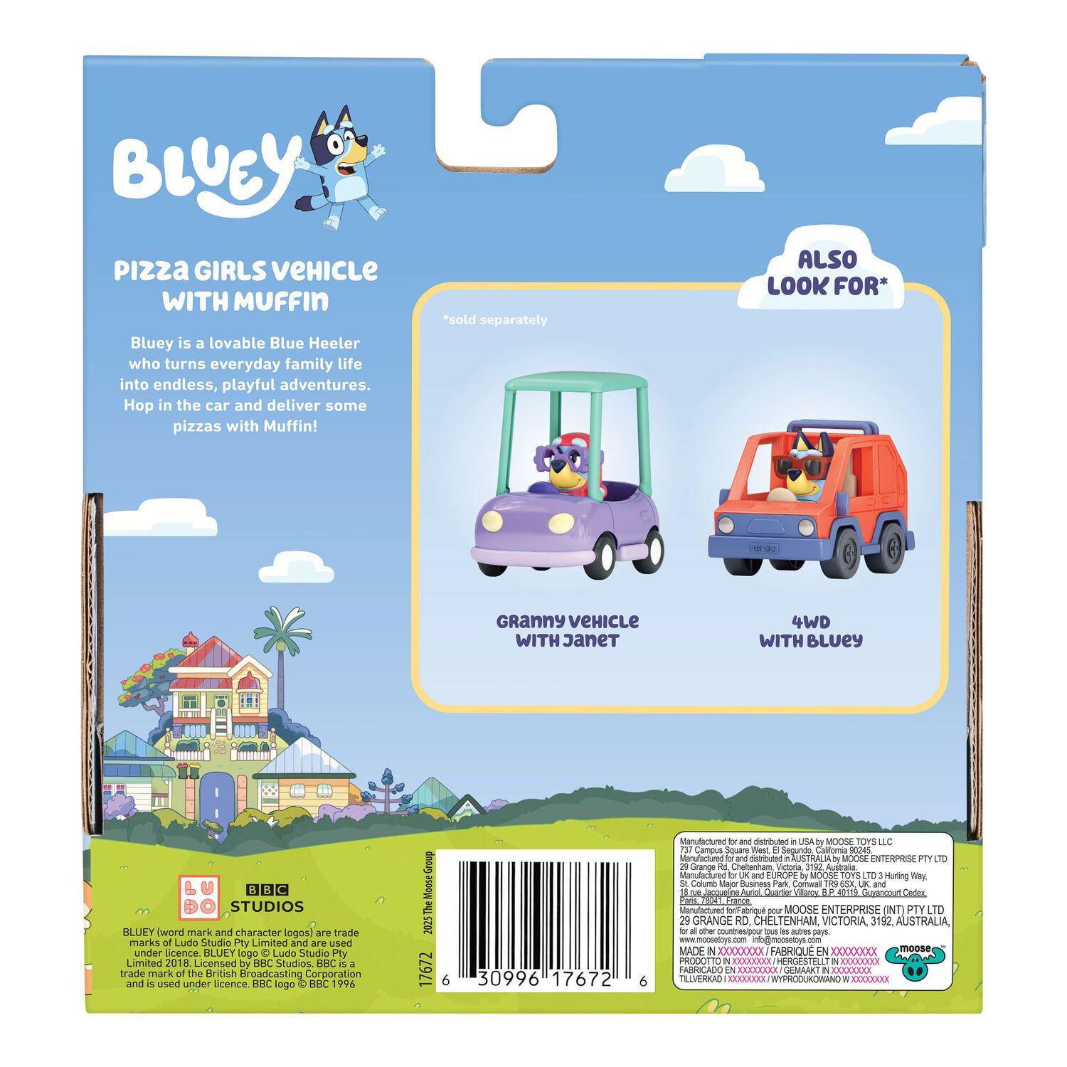 Set Figura Bluey Y Su Auto image number 0.0