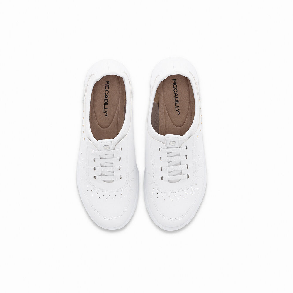 Zapatilla Mujer Blanco Vicky Piccadilly image number 2.0