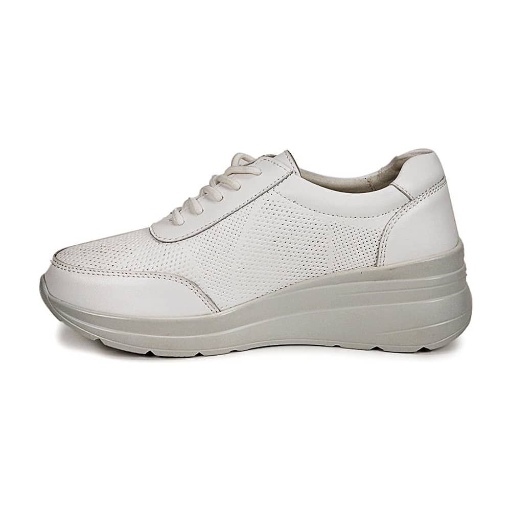 Zapatilla Cuero Garazi Blanco image number 4.0