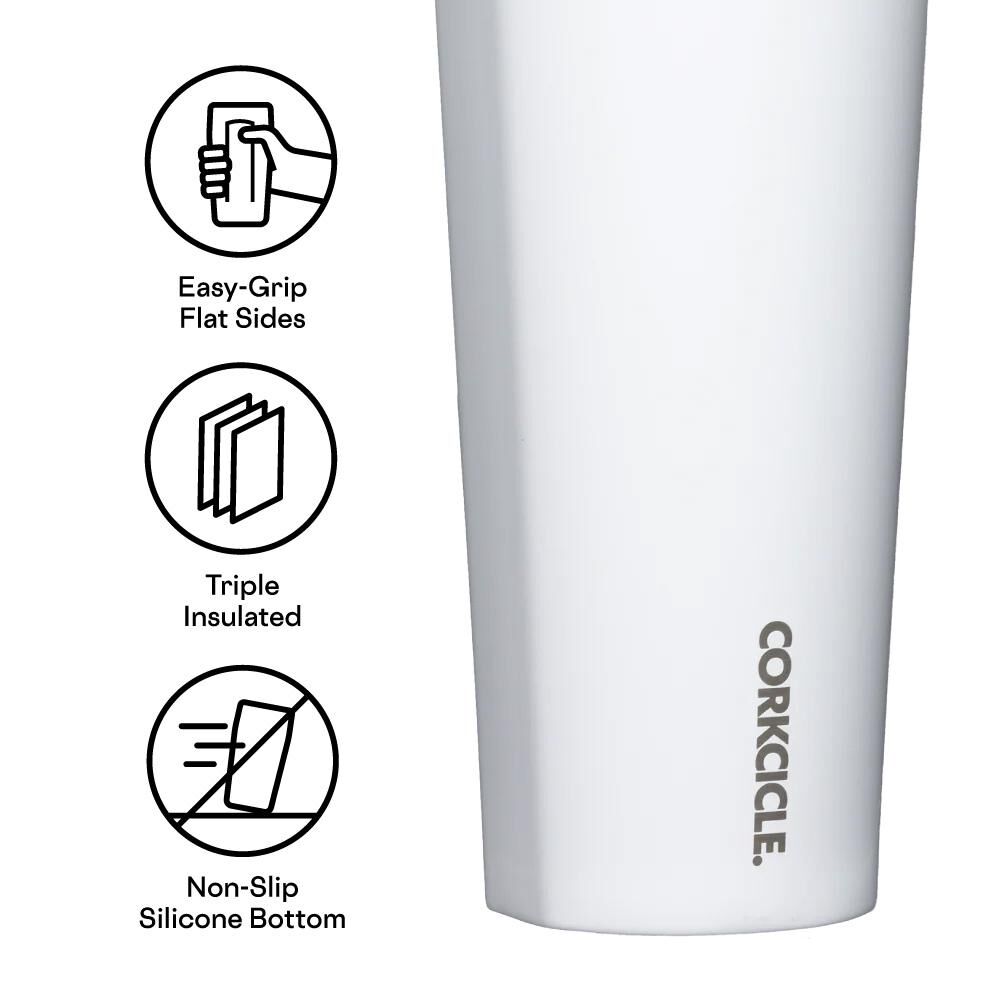 Vaso Térmico Cold Cup 700ml Gloss White image number 4.0