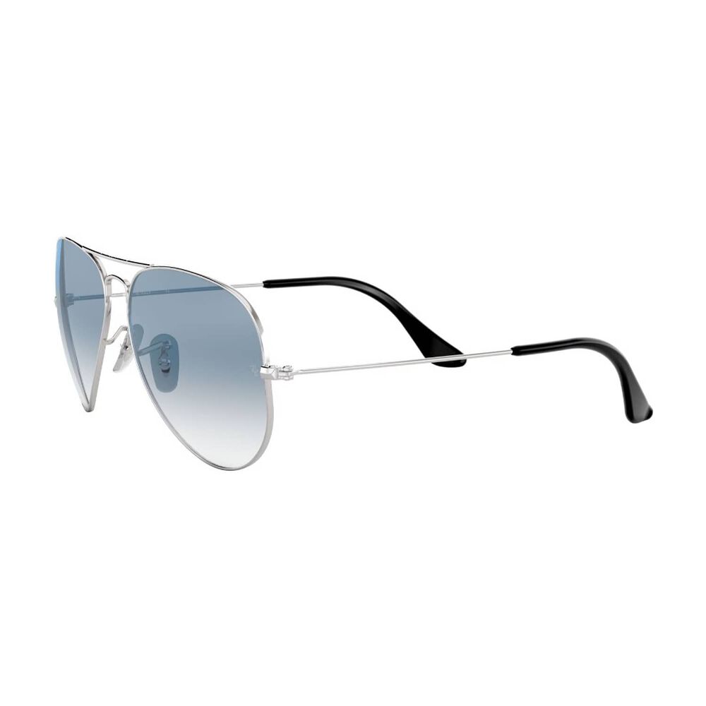 Lentes De Sol Aviator Silver Blue Ray-ban image number 2.0