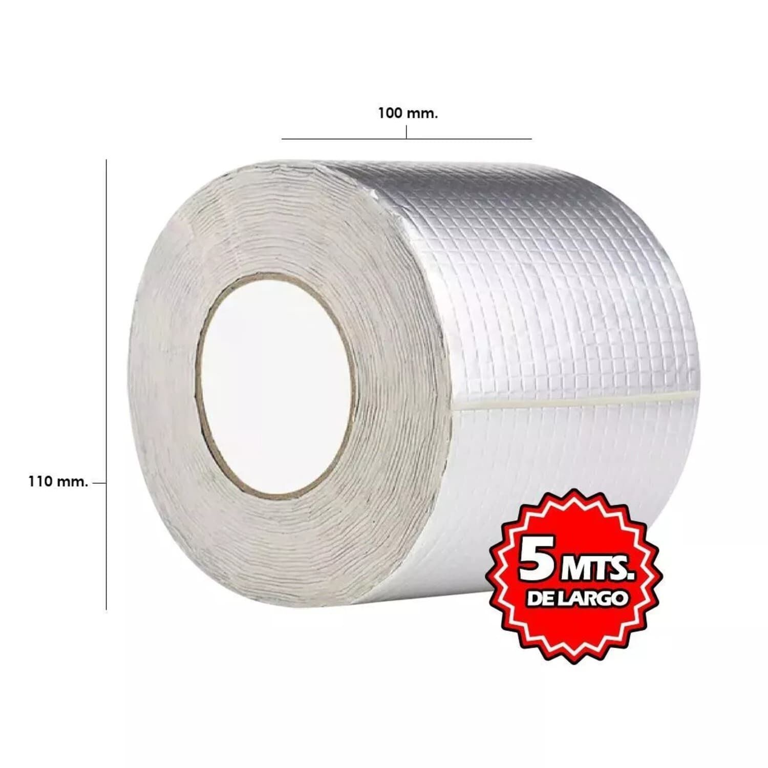 Pack X3 Cinta Tapagotera Impermeable De Butilo 5 Metros image number 1.0