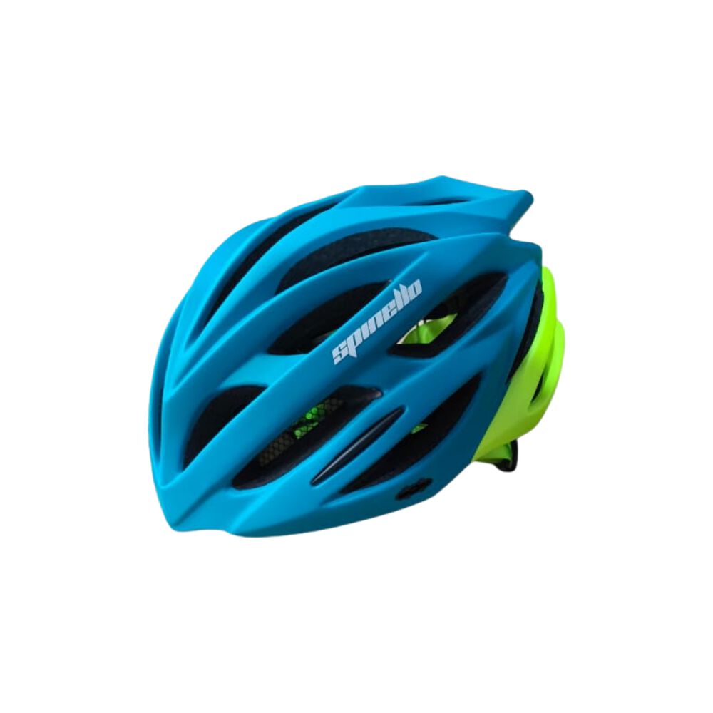 Casco De Bicicleta Mtb Spinello Hb31 Talla L-xl Azul Amarill image number 3.0