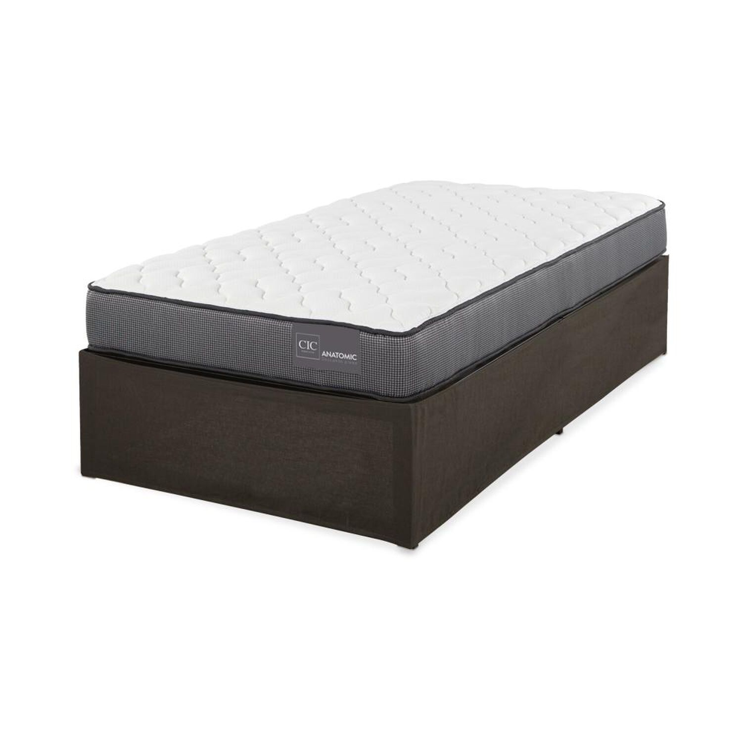 Cama Met&aacute;lica Cic Iron Smart Anatomic / 1.5 Plazas / Base Normal image number 2.0