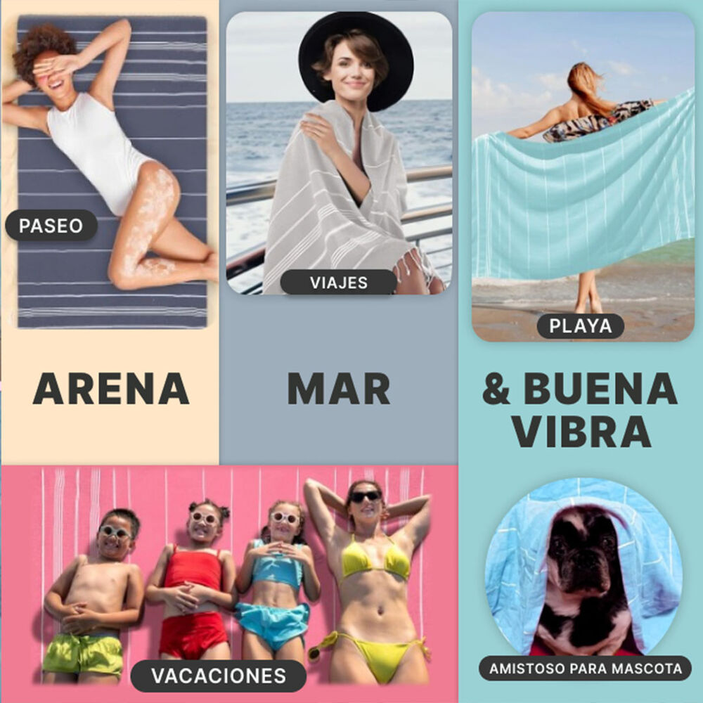 Toalla Turca Senay Azul image number 6.0