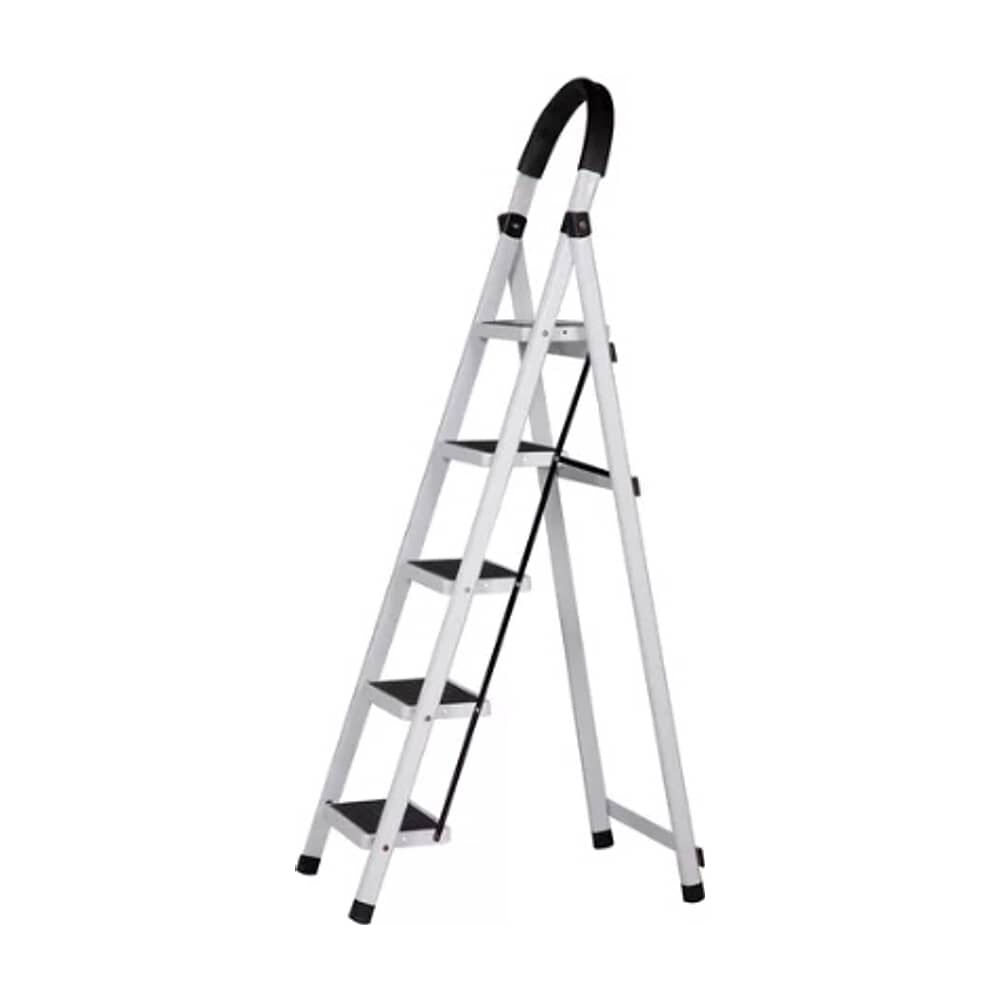 Escalera De Acero Tubular Tipo Tijera Plegable image number 0.0