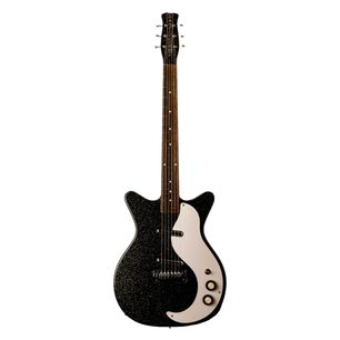 Guitarra El&eacute;ctrica Black Metal Flake 59mj Bkmf Danelectro