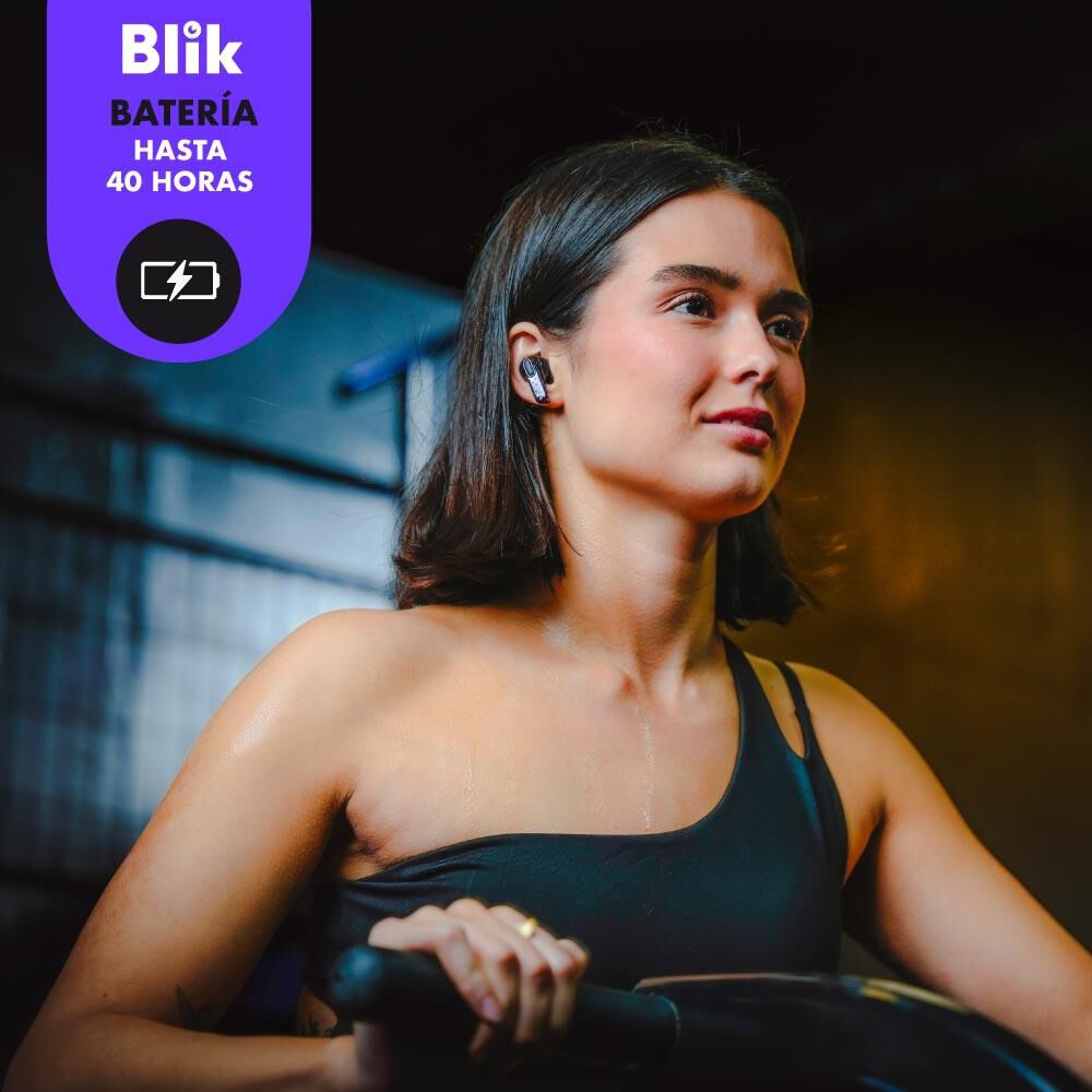 Aud&iacute;fonos Bluetooth Blik Air950 Negro image number 4.0