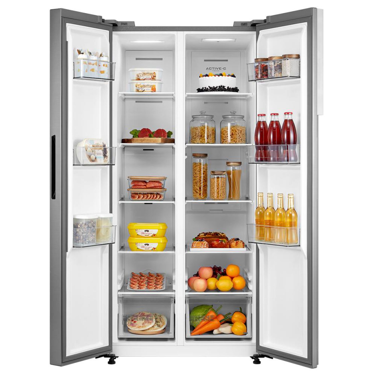 Refrigerador Side By Side Midea MDRS619FGE50 / No Frost / 460 Litros / D image number 3.0