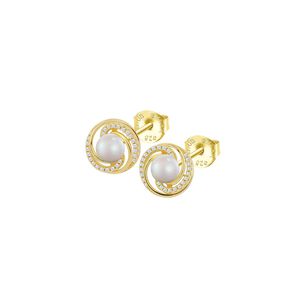 Aros Lp3095-4/2 Lotus Silver Mujer Pearls