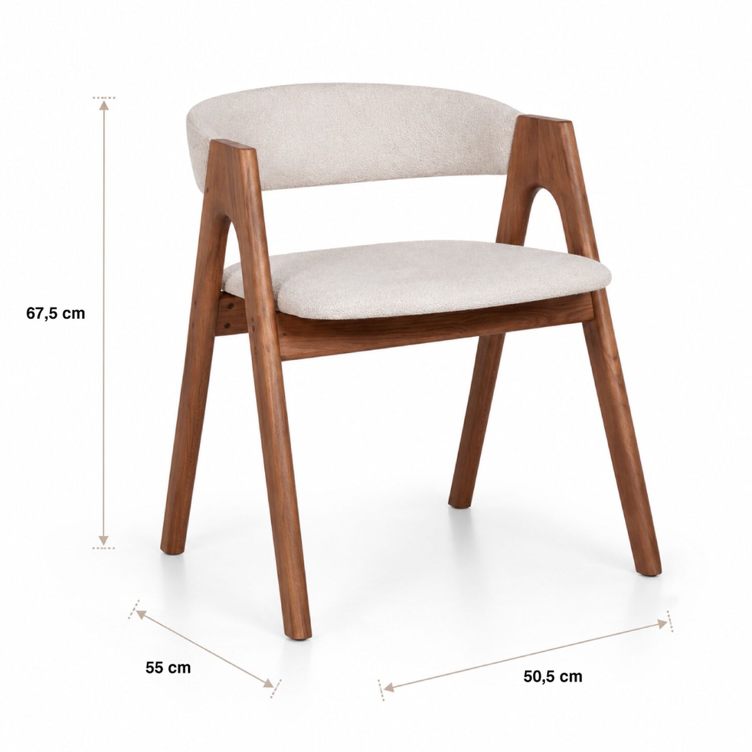 Silla De Comedor Madera Kizuna 50x55x67 image number 3.0
