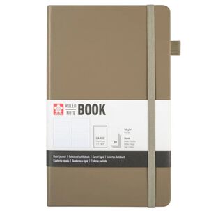 Libreta Hoja Crema Con Lineas 13x21cm(gris Ceniza), Sakura