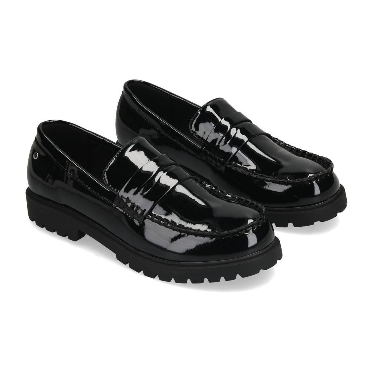 Mocas&iacute;n Mujer Kimera Black image number 1.0