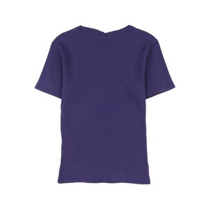 Polera Básica Con Lavado Manga Corta Cuello Redondo Mujer Freedom