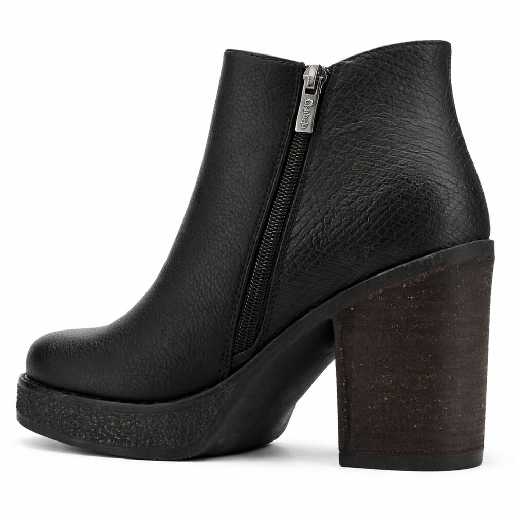 Botin Negro Mujer Casual Chalada Ella image number 3.0